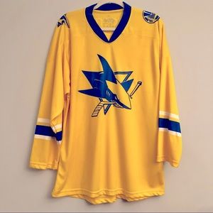 San Jose Sharks Golden State Warriors Jersey XL